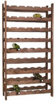 54 BOTTLE WOODEN WINE RACK