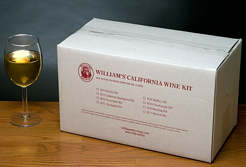CALIFORNIA CHARDONNAY KIT FOR 5 GALLONS