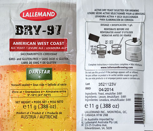 LALLEMAND BRY-97 WEST COAST ALE