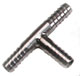 STAINLESS TWO WAY GAS TEE