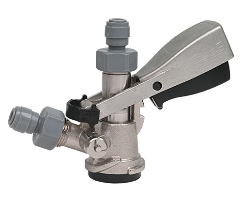KegLand Type D Duotight Stainless Sanke With Relief Valve
