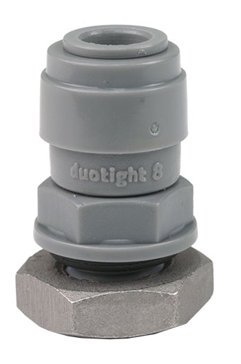 DuoTight 8mm Bulkhead