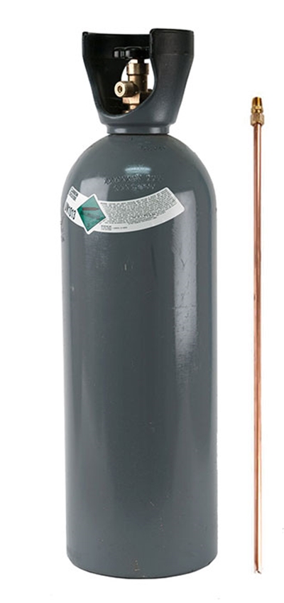 20 Pound Beverage Grade C02 Tank With Dip Tube Exchange or Purchase
