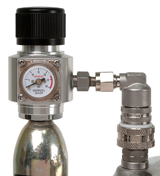 0-30 PSI Ball Lock Brewer's Edge® Mini Regulator